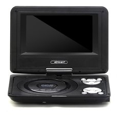 Dvd Portatil 7'' Tela ((( Led ))) Gira 270º Sd Usb Fm Jogos - Orion eShop | Informatica, Automotivo, Microfones