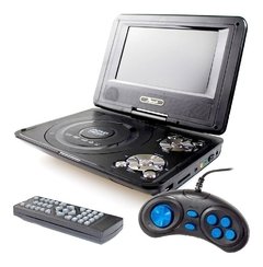 Dvd Portatil 7'' Tela ((( Led ))) Gira 270º Sd Usb Fm Jogos - loja online