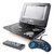 Dvd Portatil 7'' Tela ((( Led ))) Gira 270º Sd Usb Fm Jogos - loja online