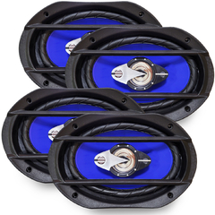 Kit 2 Pares De Falantes 6x9 Pol 400w Rms Auto Orion