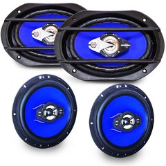 Kit Auto Falantes Tsr Orion 6x9 E 6 Pol Combo 220w Rms