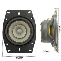 Par Alto Falante 4x6 70w Rms 4ohms S10/blazer/kadett - loja online