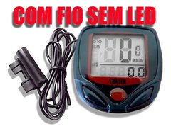 Velocímetro Odômetro Bike Sem Fio Computador Bordo - Luz Top