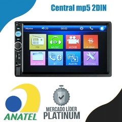 Central Multimidia Mp5 Moldura Corsa Montana Bluetooth Usb na internet