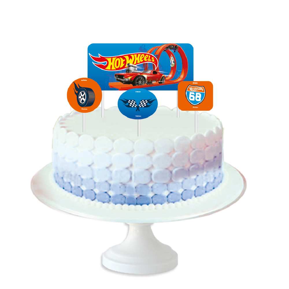 Bolo Carros (Disney - Cars Cake), O carrinho do bolo é de b…