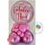 Outubro rosa, balão personalizado, decoração com balões