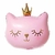 Bonito Grande Coroa Balão De Alumínio Gato Para O Aniversário Decoração/Criança Gatinho Tema Do Animal De Estimação Dos Desenho