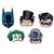 Mascaras Batman 8 Unidades Descartáveis - Festcolor