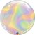 BALAO BUBBLE TIE DYE REDEMOINHOS IRIDESCENTES - 22 POLEGADAS - QUALATEX