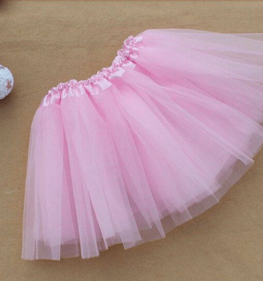 Saia de tule rosa cheap bailarina