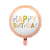 BALAO METAL PINK HAPPY BIRTHDAY CONFETES 18 POL C/1UN - comprar online