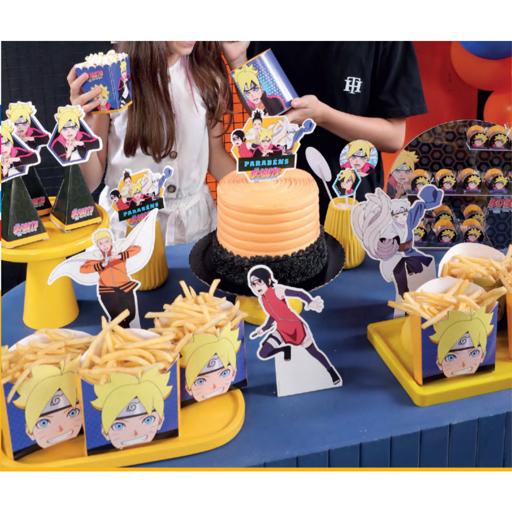 Topo de bolo personalizado Naruto - Loja de Balões, Artigos para