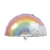 Cor do arco-íris nuvem sol lua tema alumínio balão festa aniversário casamento decoração alumínio balão bebê chuveiro