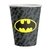 Copo de Papel Batman Geek 200ml - Contém 8 unid festcolor