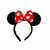 Disney crianças brinquedos mickey e minnie bandana menina bonito tiara orelhas de princesa presente do feriado das crianças