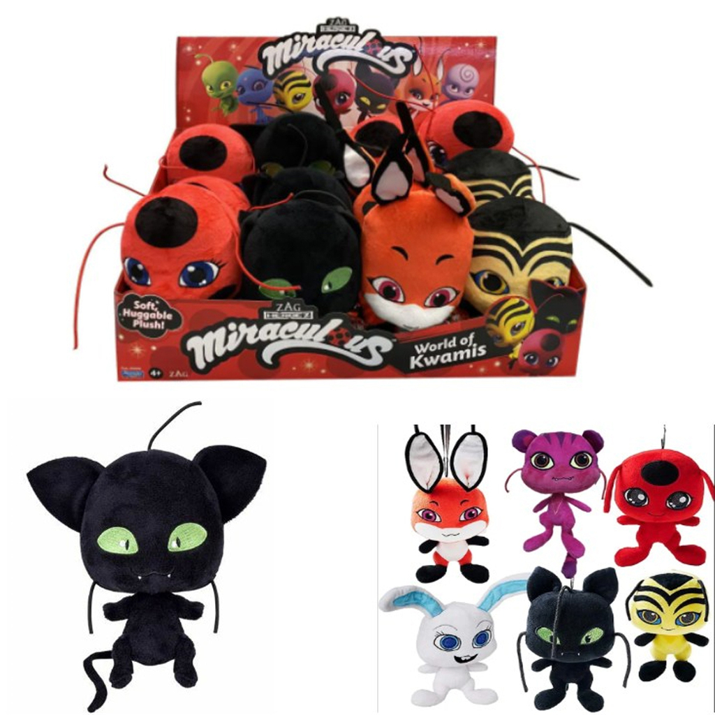 PELUCHE MIRACULOUS DE 15CM VS MODELOS Juegos LPR
