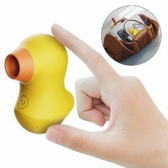 VIBRADOR Pato Estimulador de clitóris com Pulsação - Cutie Baby SUCKING