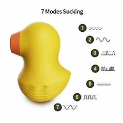 VIBRADOR Pato Estimulador de clitóris com Pulsação - Cutie Baby SUCKING - comprar online