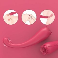 Vibrador de Ponto G e Clitóris - ASAP - S-Hande- flor - SSP - LOVERE