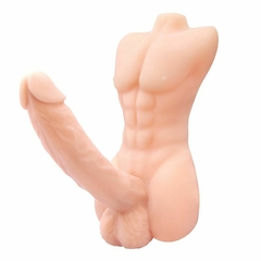 Masturbador Feminino com prótese em Cyberskin Formato de Corpo - Bigger Man-Baile - comprar online