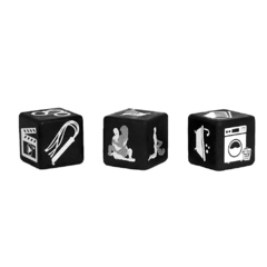 DADO ROMANTIC DICE 03 DADOS FETICHE - comprar online