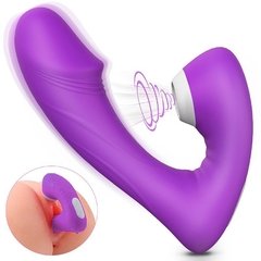 Pré venda 15 dias VIBRADOR DUPLO PULSAÇÃO E CLITORIANO FIERCE-RCT 9 VIBRAÇÕES - SSP - LOVERE