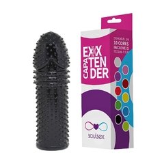 CAPA PENIANA SILICONE COLORS 15,5 x 4 CM SOULSEX - comprar online