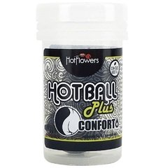 BOLINHA CONFORTO ANESTÉSICA HOT BALL 2 UNIDADES HOT FLOWERS