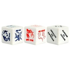 DADOS TOQUE DO CUPIDO HÉTERO TRIPLO DIVERSÃO AO CUBO - comprar online