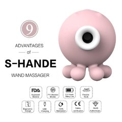 Pré venda 15 dias VIBRADOR ESTIMULADOR DE CLITÓRIS RECARREGÁVEL OCTOPI 9 PULSAÇÕES polvinho - comprar online