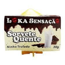 VELA COMESTÍVEL SORVETE QUENTE 20G LOKA SENSAÇÃO - loja online