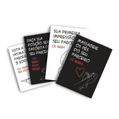 DESEJOS E DRINKS JOGO SENSUAL PARA CASAIS 50 CARTAS DIVERSÃO AO CUBO - comprar online