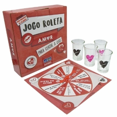 JOGO ROLETA DO AMOR COM 4 SHOTS