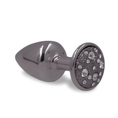 PLUG ANAL PEQUENO CRAVEJADO STRASS HARD - comprar online