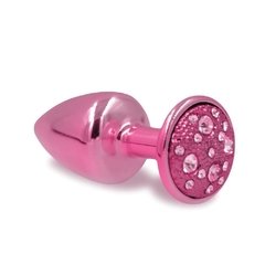 PLUG ANAL PEQUENO CRAVEJADO STRASS HARD na internet