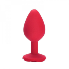 PLUG ANAL SILICONE EM FORMATO DE ROSA M - SSP - LOVERE