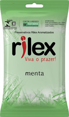 PRESERVATIVO AROMATIZADO MENTA - RILEX