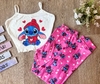 Pijama frufru infantil 6 anos 0400321