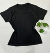 BLUSA BASICA LISA EM SUED (PRETO) 0500334