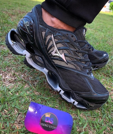 Mizuno pro 8 preto e cinza discount