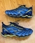 Mizuno Wave Pro 11 Azul/Dourado