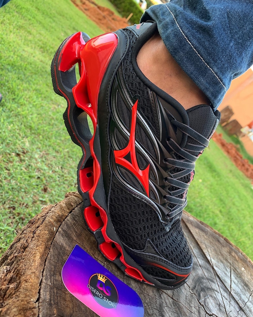 Mizuno wave vermelho discount