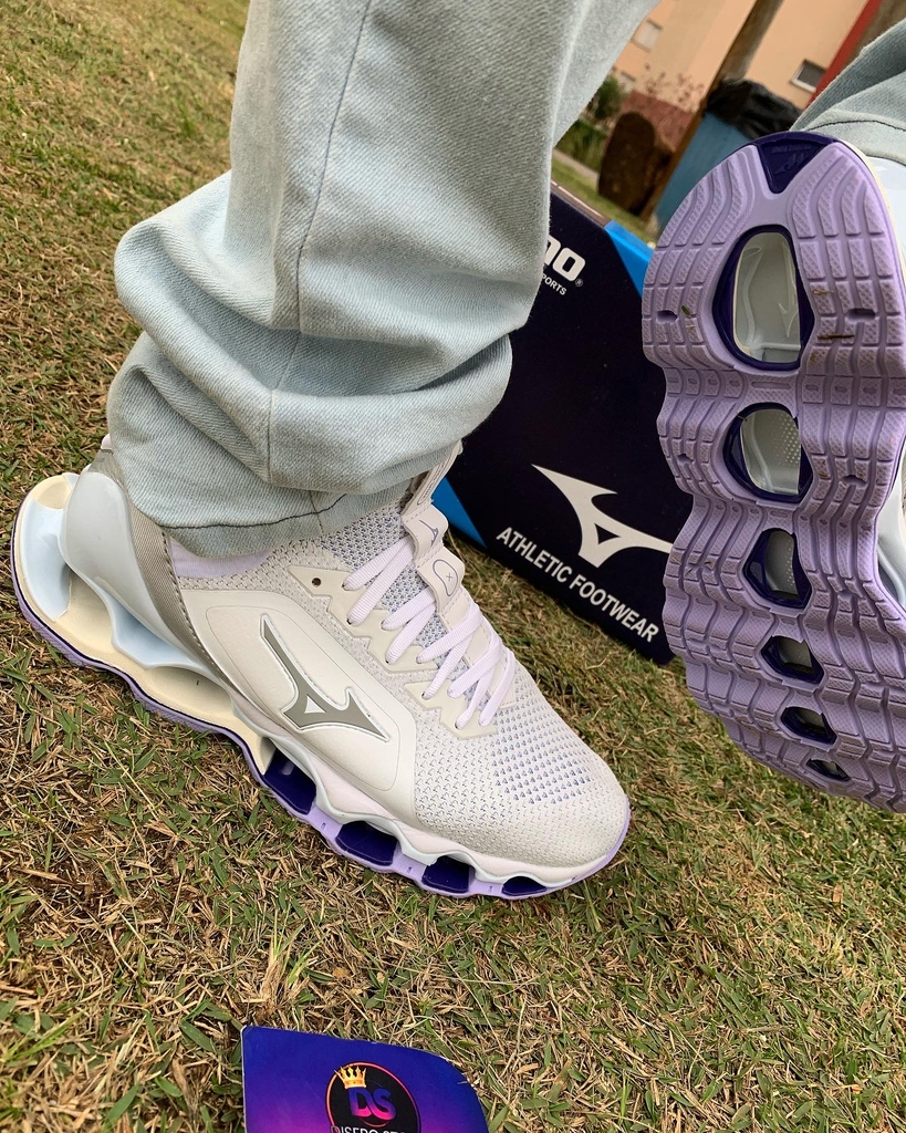 Mizuno prophecy hotsell wave knit branco