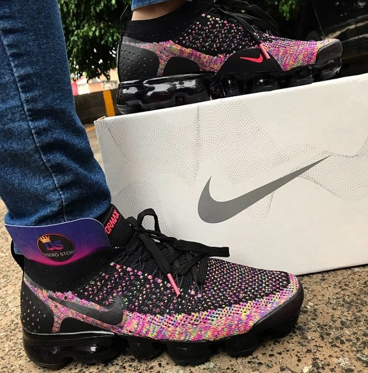 Nike air vapormax on sale flyknit 2 multicolor