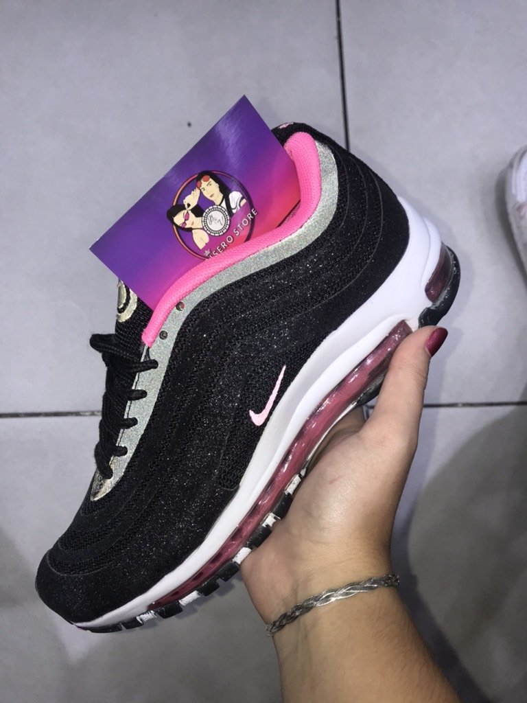 Nike 97 top nere e rosa