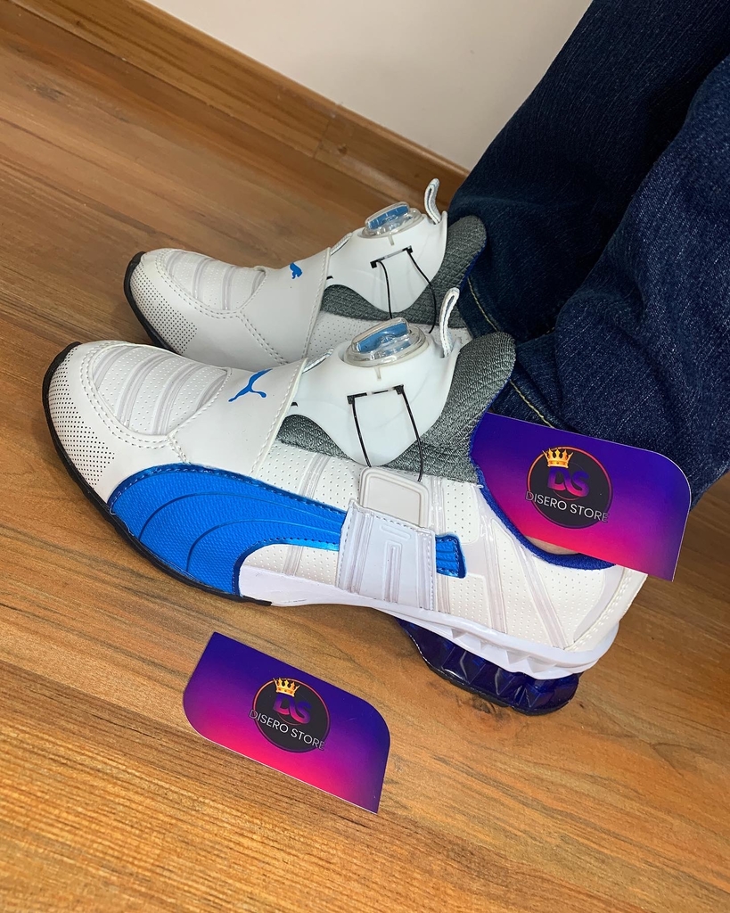 Puma Disc Branco/Azul - Comprar em Disero Store