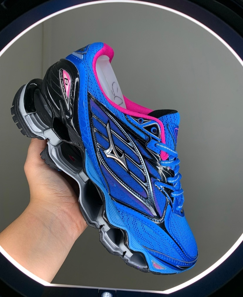 Mizuno Wave Pro 6 Azul/Rosa - Comprar em Disero Store