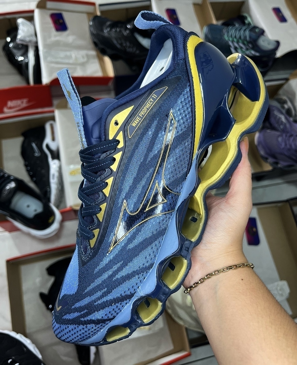 Mizuno wave cheap aero 11 oro