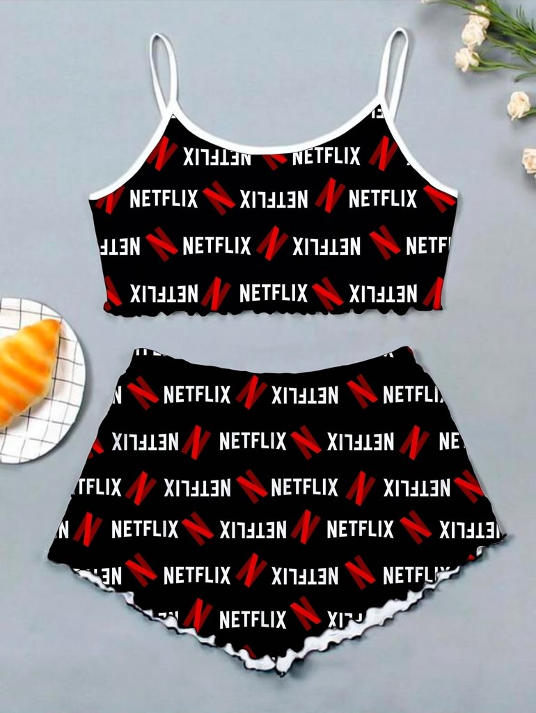 Pijama Adulto Netflix  Elo7 Produtos Especiais