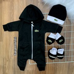 kit Lacoste para bebê menina